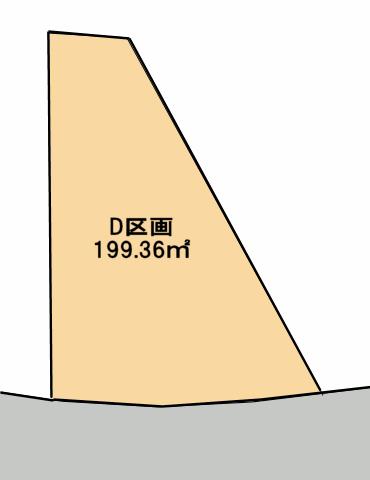 Compartment figure. Land price 35,800,000 yen, Land area 199.36 sq m
