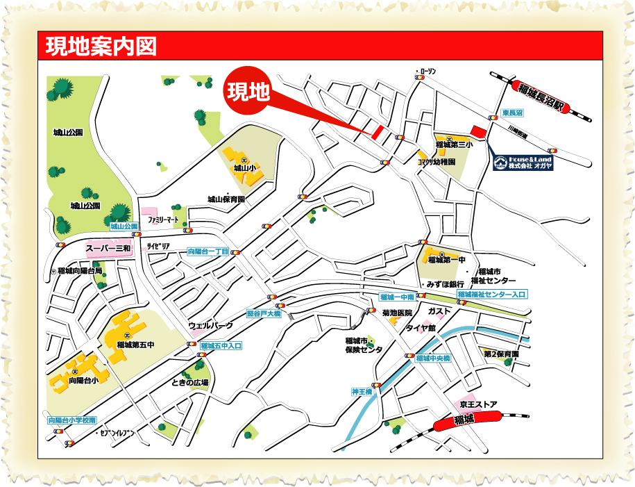 Local guide map. 702-13