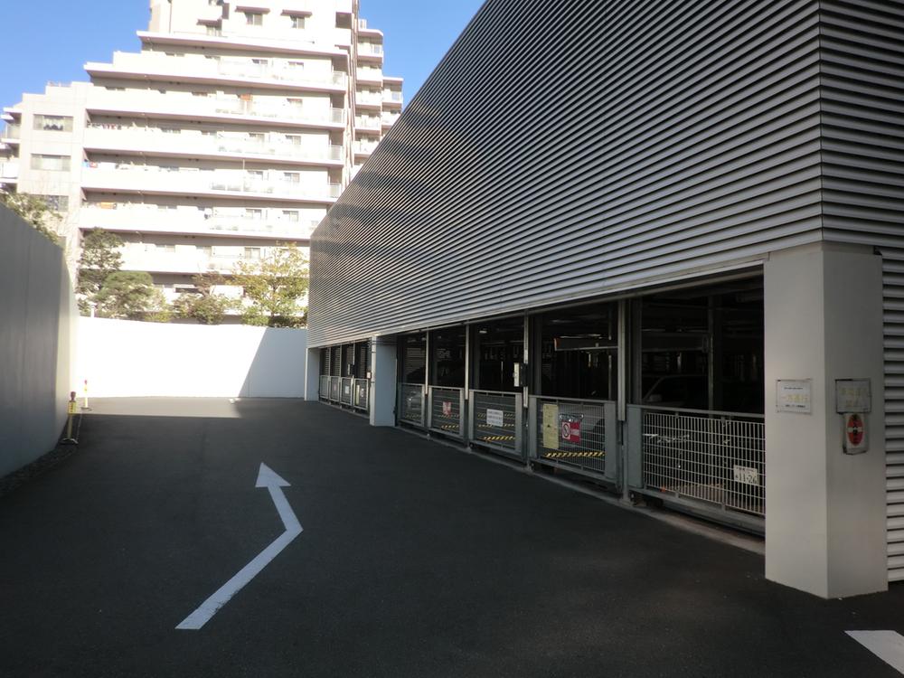 Parking lot. Common areas