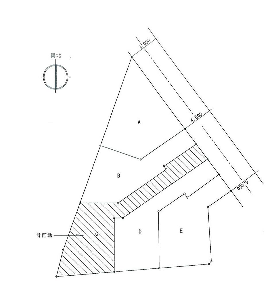 Compartment figure. 44,800,000 yen, 4LDK, Land area 87.87 sq m , Building area 95.47 sq m