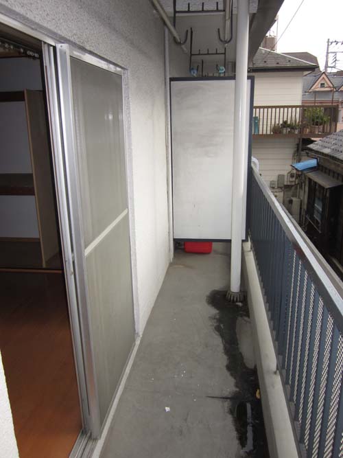 Balcony. South-facing balcony