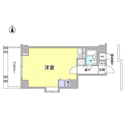 Floor plan. West ・ South of the corner room! ! For the vacancy, Guests preview slowly.
