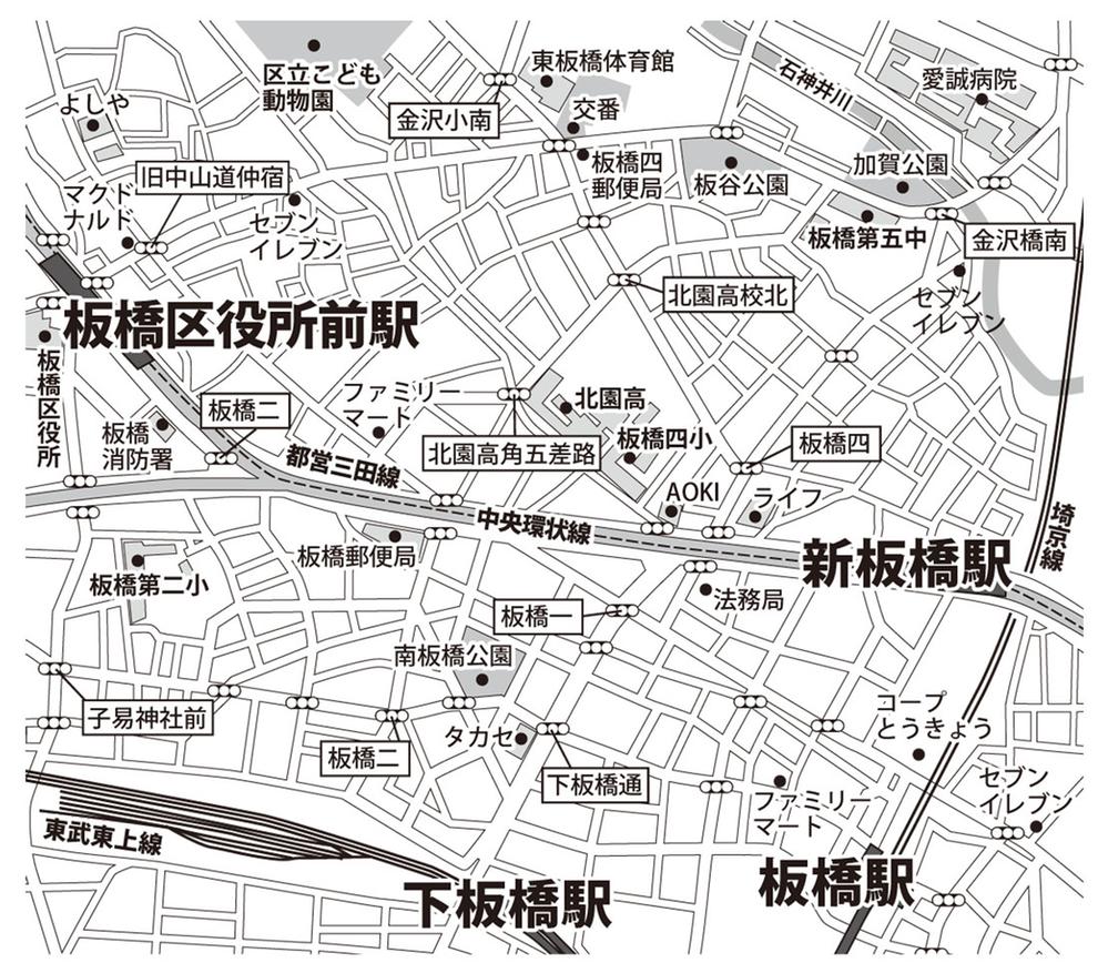 Local guide map