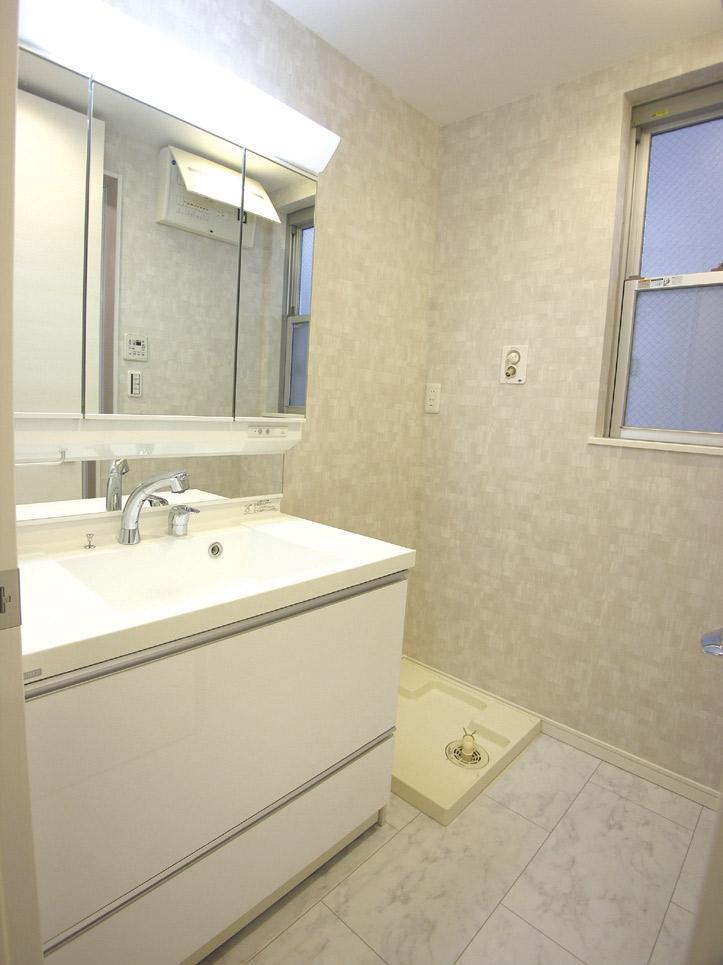 Wash basin, toilet. Local vanity