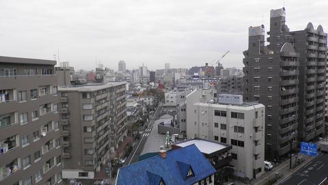 View photos from the dwelling unit. View from the site (December 2013) Shooting