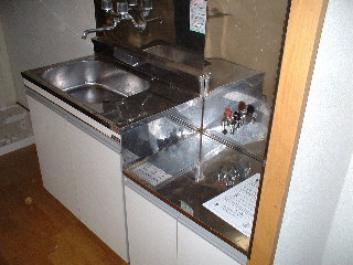 Kitchen. Fun food in shiny kitchen