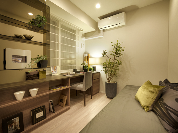 Interior.  [Bed room] Or a refreshing yoga and aromatherapy, Listen to JAZZ in the audio of attention, Or flip through a magazine leisurely. Private rooms, The bedroom is, of course, It is a space that can be utilized in free-thinking. In also functionality, such as storage and raw activity line has been friendly house, Do not raised create a like you live.