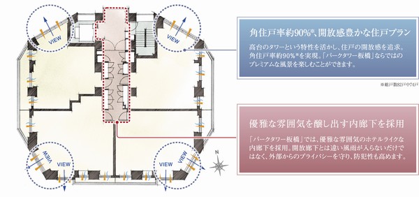 11 ~ 20-floor plan view