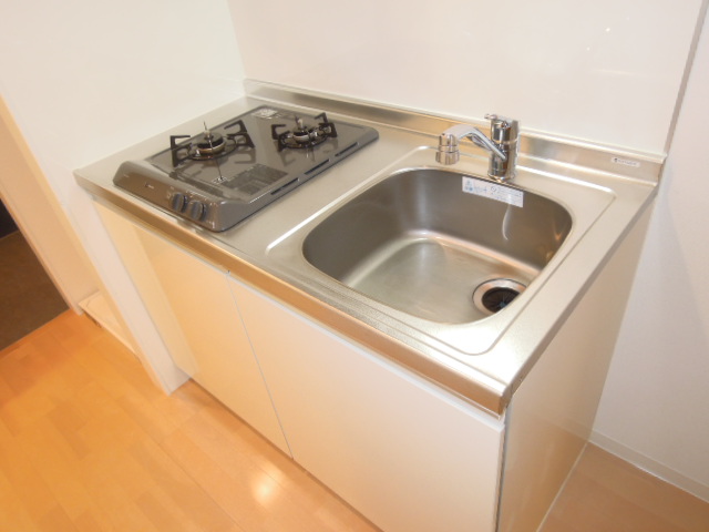 Kitchen. Two-burner stove Gasukitchin