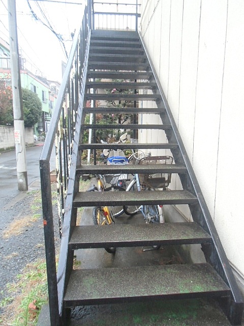 Other common areas. Shared stairs