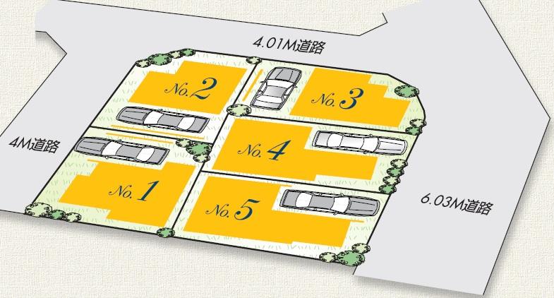Compartment figure. 39,800,000 yen, 4LDK, Land area 57.65 sq m , Building area 93.73 sq m