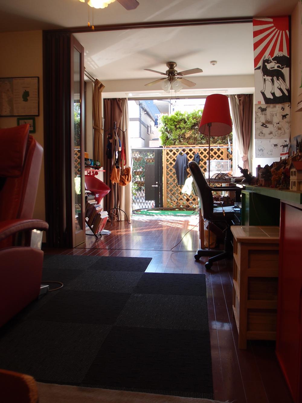 Living. Living-dining