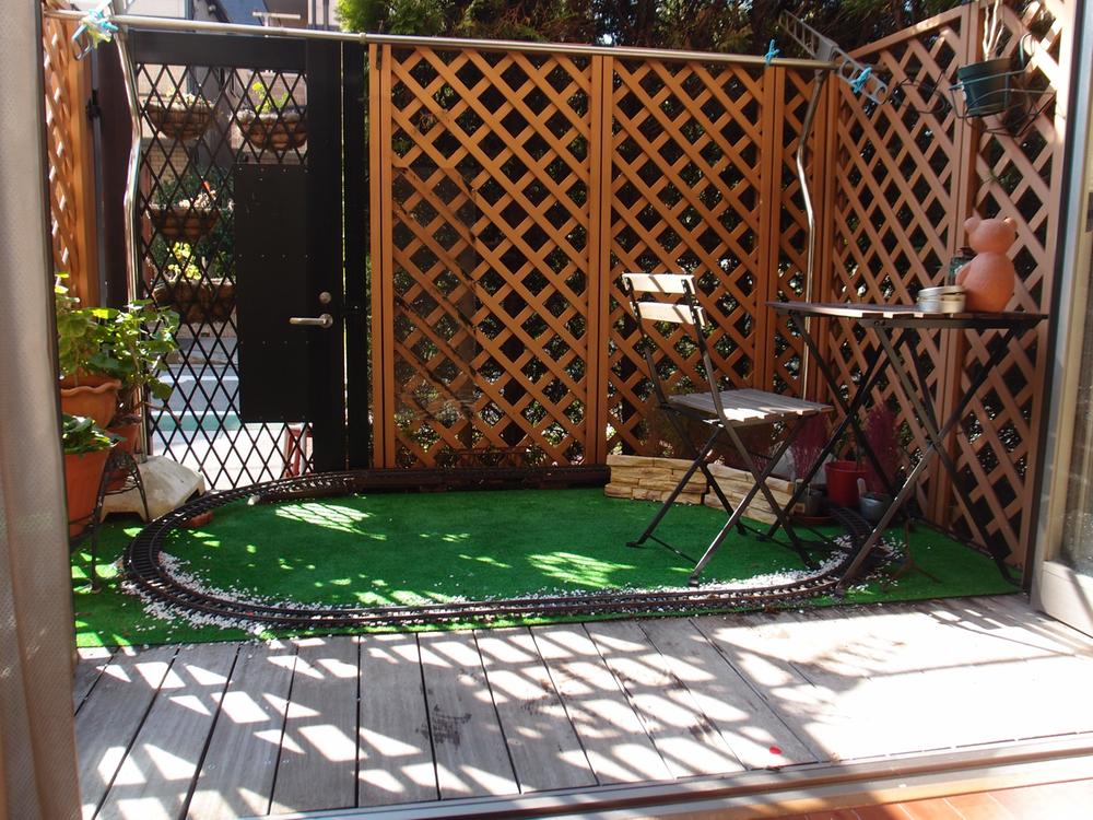 Balcony. Open-air living room