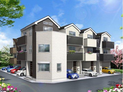 Rendering (appearance). Rendering (northeast side)