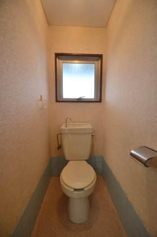 Toilet. I'm happy with the window