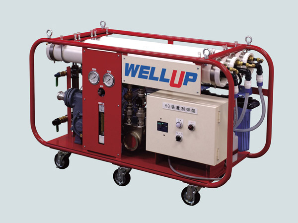 earthquake ・ Disaster-prevention measures.  [Emergency drinking water generation system] Using a polymer RO (reverse osmosis), Filtered water intake water from wells dug on site speedily, Emergency drinking water generation system to drinking water. Up to 1 day to about 4.8t, It will supply about 1,600 worth of drinking water. Also, Adopt a generator to a power source. By some chance, You can also drive to cut off the supply of electricity. (Same specifications)