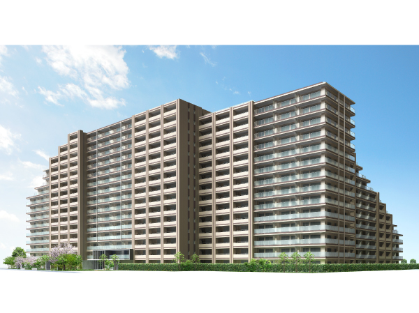 Exterior - Rendering  ※ Rendering of the web is actually a somewhat different in those drawn on the basis of the drawings of the planning stage. Details of appearance ・ Equipment ・ Piping, etc., it has some omitted or simplified. Also, Building, etc. of the peripheral is not reproduced. With regard to planting rather than a representation of the status of a particular season, It does not grow to about Rendering at the time of completion.