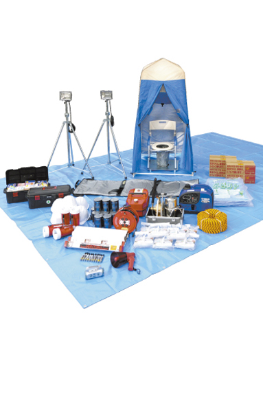 Fixtures of disaster prevention stockpile warehouse (same specifications)