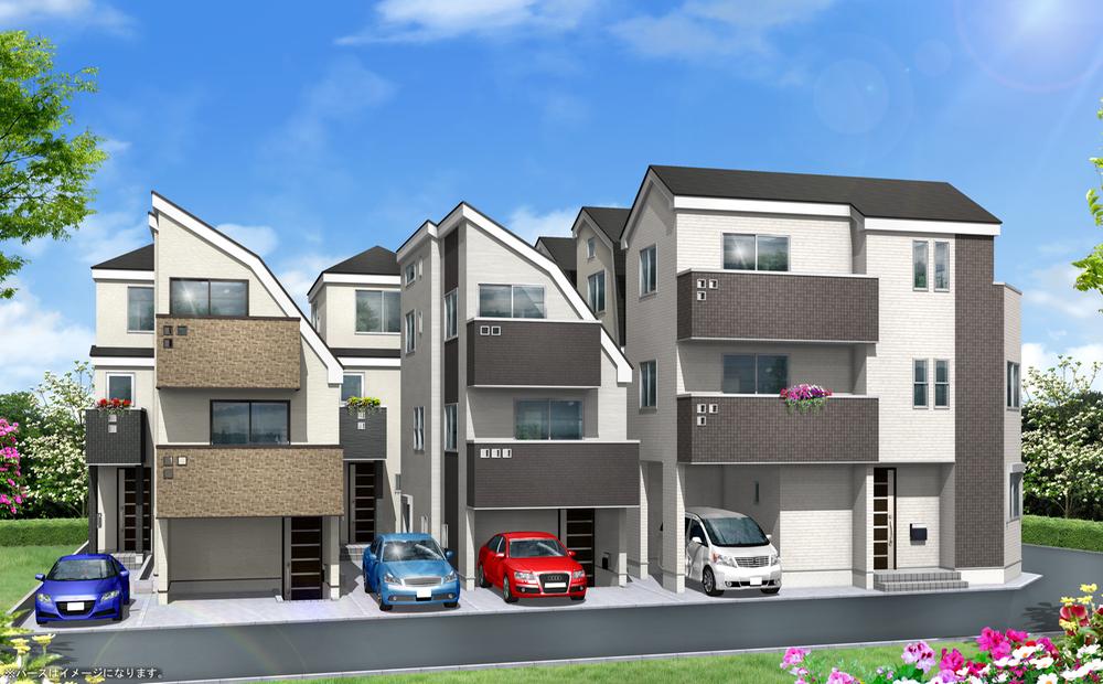 Rendering (appearance). Rendering (from the east)