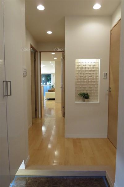 Entrance. Entrance is down lights and Kazaritana is fashionable