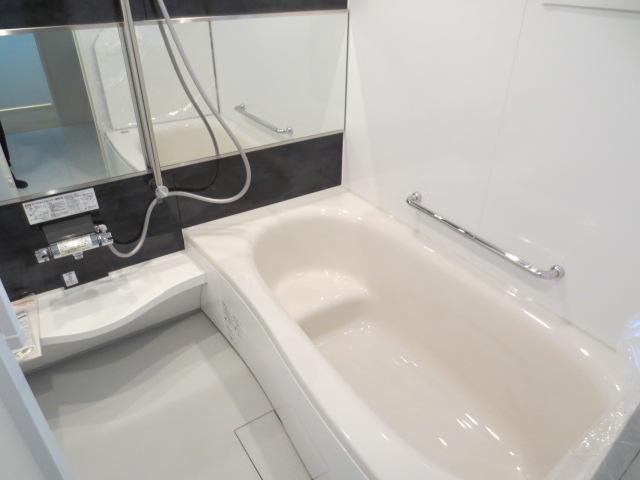 Bathroom. Example of construction