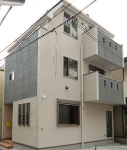 Building plan example (exterior photos). Appearance construction cases