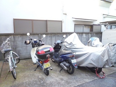 Other common areas. Bicycle-parking space