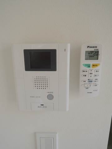 Security. Intercom with TV monitor