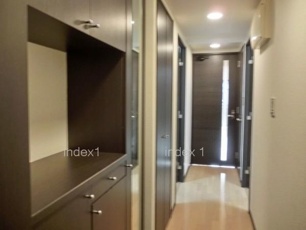 Entrance. On top of the shoebox is decorated well as flowers