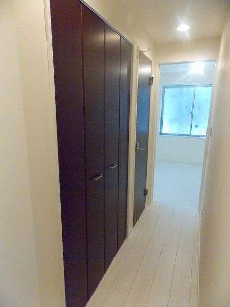 Receipt. First floor hallway storage