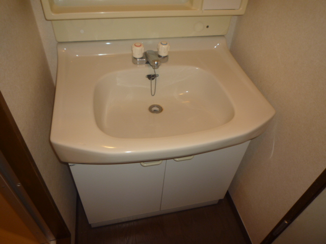 Washroom. Independent wash basin