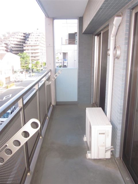 Balcony. East-facing balcony