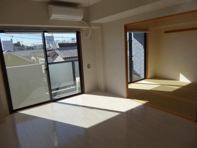 Living. living, kitchen