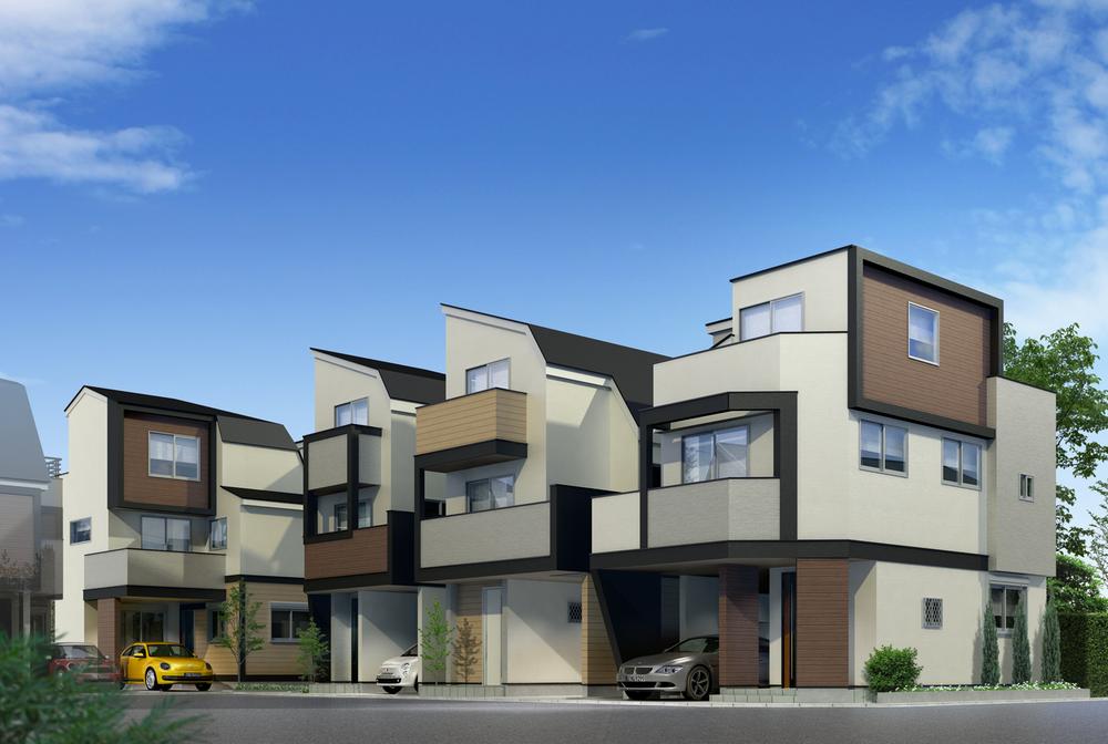 Rendering (appearance). (A ~ E Building) Rendering