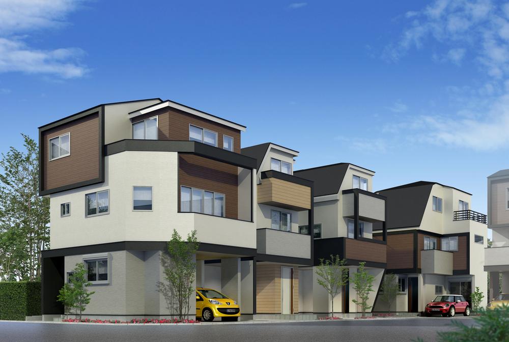 Rendering (appearance). (F ~ G Building) Rendering