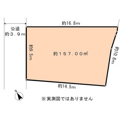 Compartment figure. Itabashi-ku, Tokyo Nishidai 1-chome