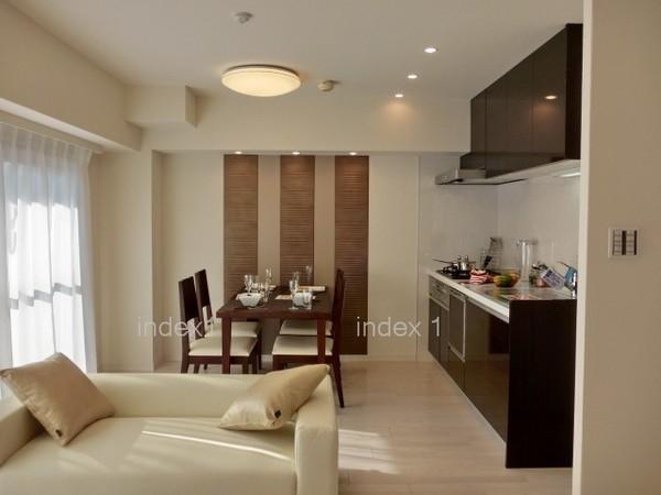 Living. Warm colors of the living space