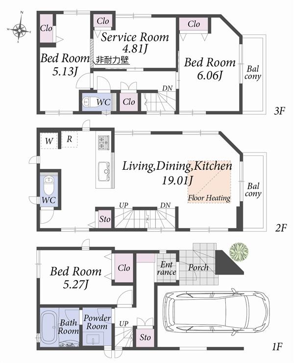Floor plan. Floor plan B Building