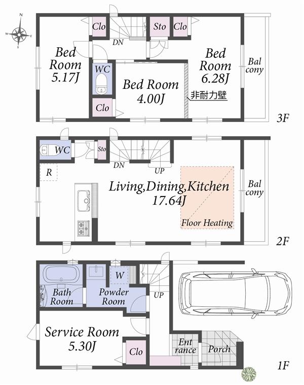 Floor plan. Floor plan A Building