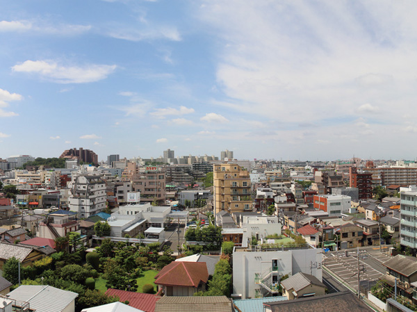 Surrounding environment. Almost born in Seikatachi corner lot. Location full of sense of openness in all households southwestward. (View photos of local 9th floor equivalent than 2013 September shooting)
