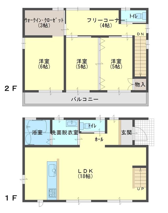 Floor plan. (1 Building), Price 43,100,000 yen, 3LDK, Land area 117.9 sq m , Building area 95.23 sq m