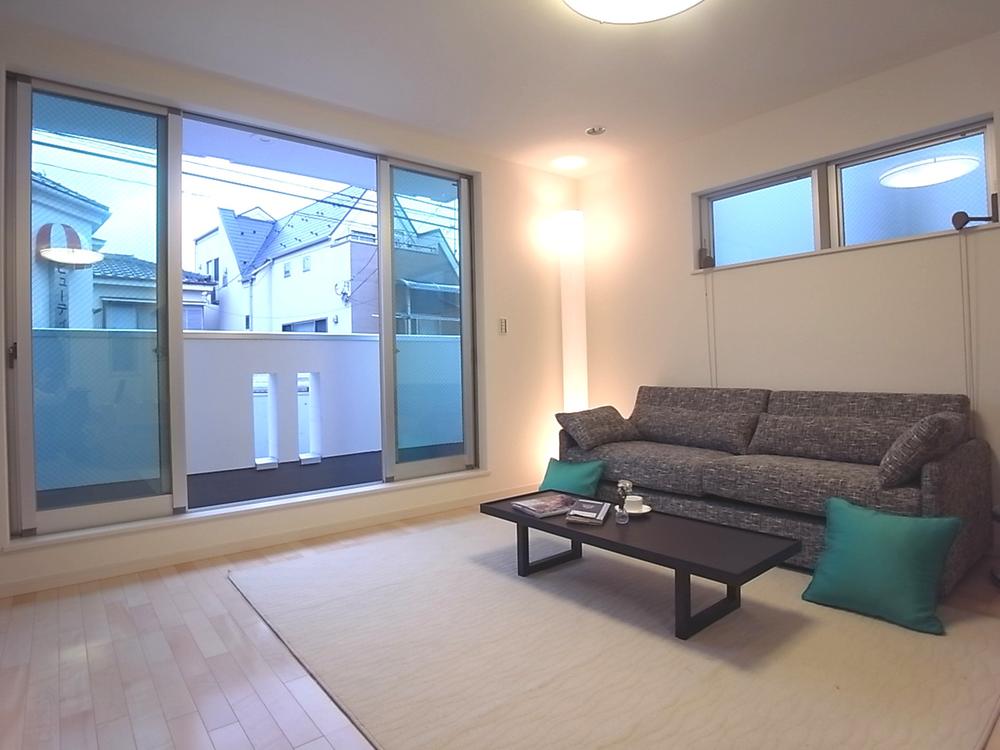 Same specifications photos (living). Living example of construction