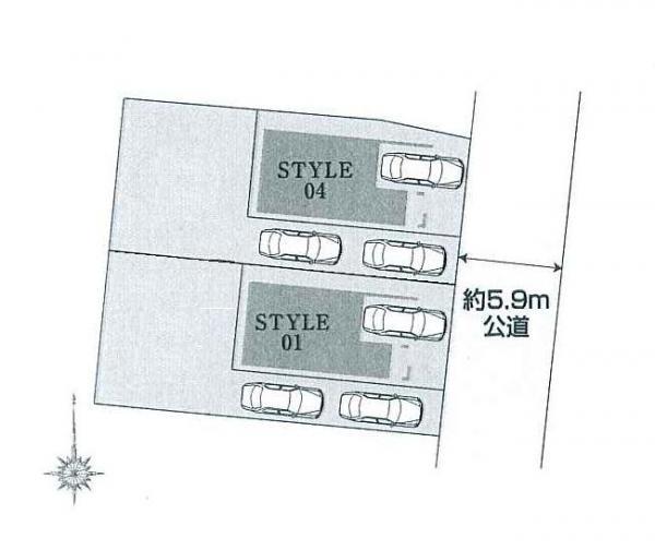 Compartment figure. 45,800,000 yen, 3LDK+S, Land area 73.2 sq m , Building area 117.57 sq m