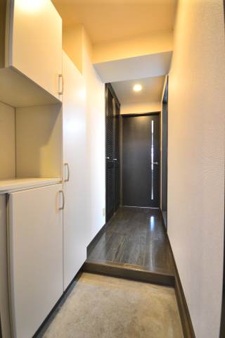 Entrance. The photograph is an image for during renovation. (203, Room photo)