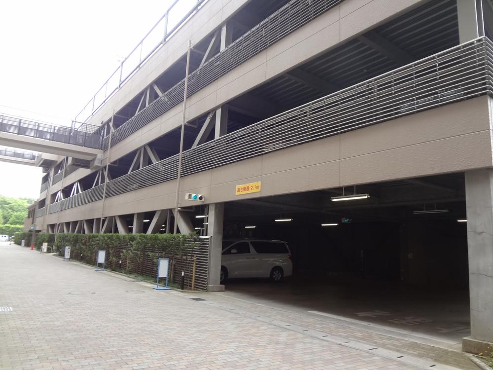 Parking lot. Common areas