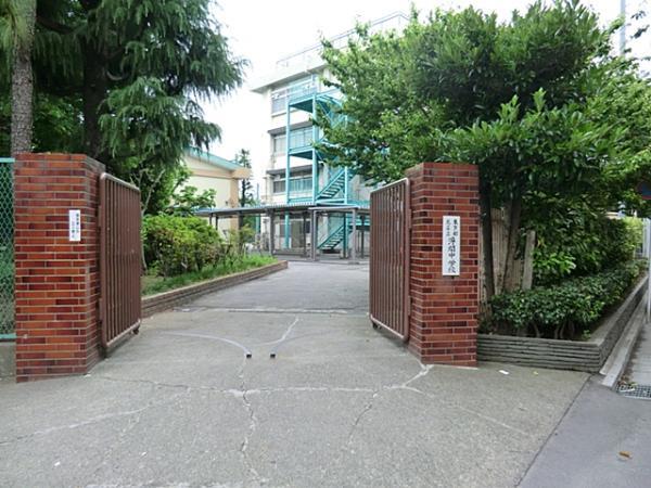 Junior high school. Funato 340m until junior high school