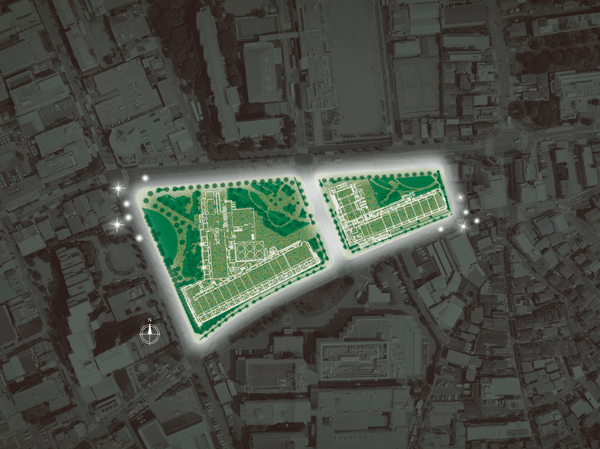 Other. The total development area by Sumitomo Realty & Development × Obayashi 1 Man 6000 sq m more than ・ All 621 units of "large-scale environment creative project" has finally appeared.  ※ Light in aerial photographs taken from the local sky (July 2013) ・ CG synthesis and color ・ Processed, CG synthesis the site layout drawing that caused draw based on the drawings of the planning stage ・ Which was processed, In fact a slightly different. Also, Surrounding environment might change in the future. Since the planting 栽計 images are subject to change, Please note.