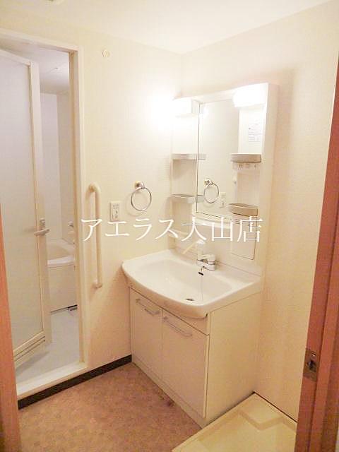 Washroom. Separate vanity