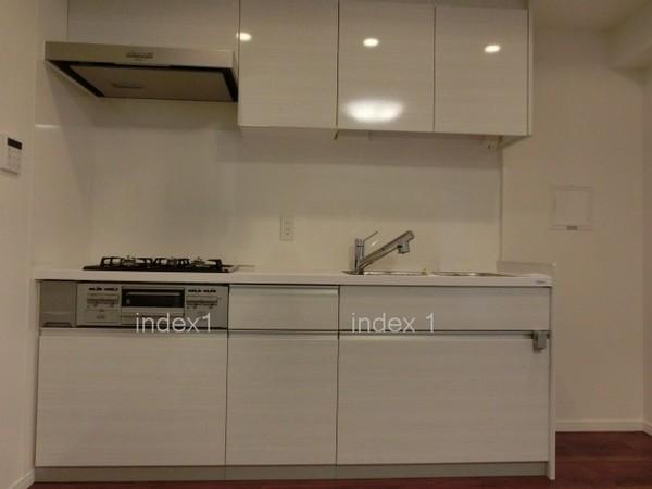 Kitchen. Established a system kitchen with storage capacity