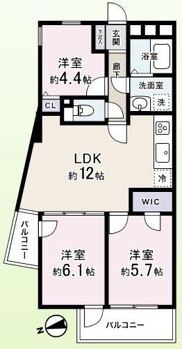 Floor plan. Already the new interior renovation